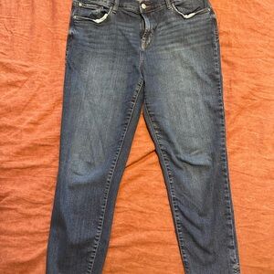 Kensie Dark Blue Straight Leg Jeans